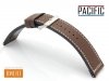 PACIFIC 22 mm pasek skórzany W40 brązowy